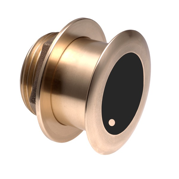 B175H Bronze Low Profile 1000W D/T Through Hull Transducer 0 Angle