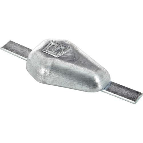 Weld-on hull anode, zinc 1.85kg