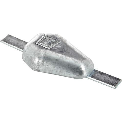 Weld-on hull anode, zinc 3.00kg