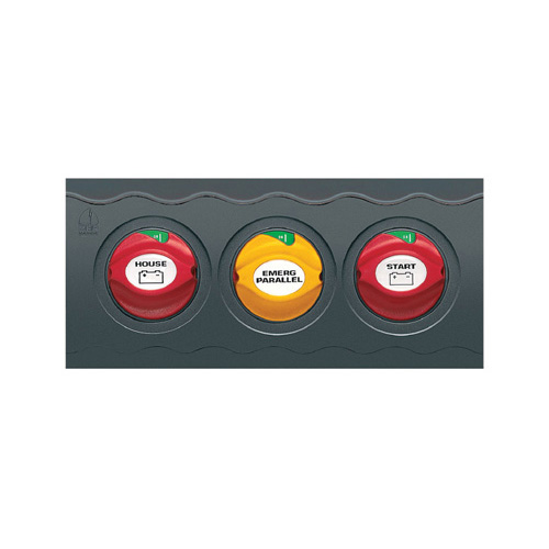 BEP Contour Connect Battery Distribution Cluster - Single Engine, Two Battery Banks