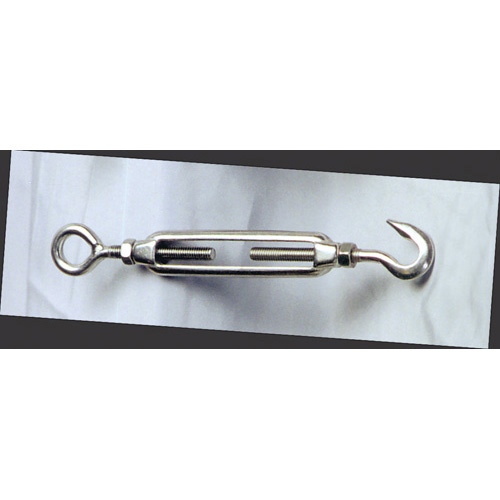 Open Body Turnbuckle - Stainless Steel Hook and Eye