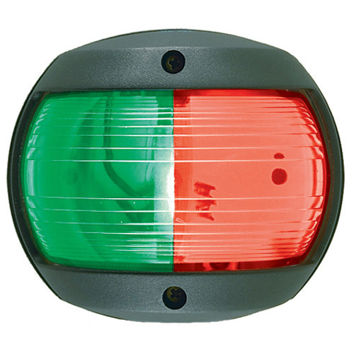 Navigation Light - Side Mount - Black - Steaming