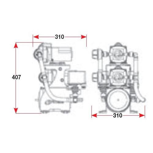 Double Stack Freshwater Pump System
