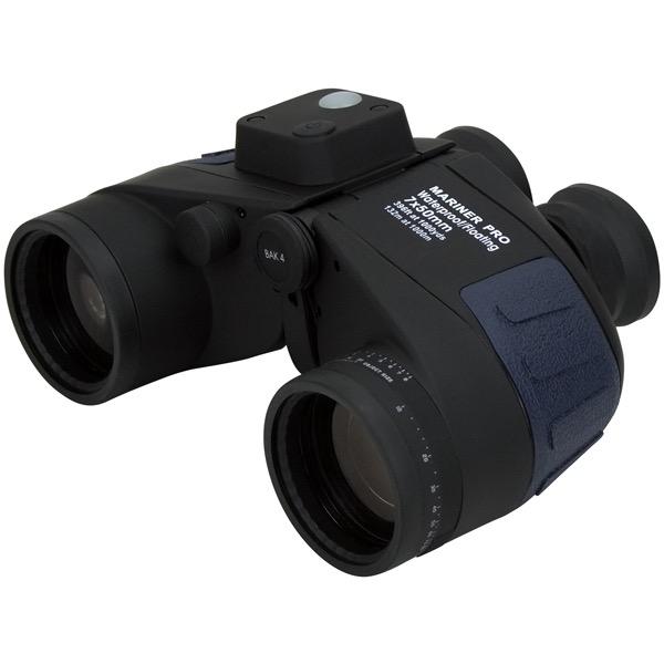 7 x 50 Mariner Pro Binocular with Compass - Black/Navy