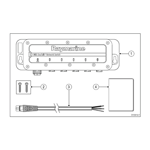 HS-5 SeaTalkHS Network Switch (Raynet)