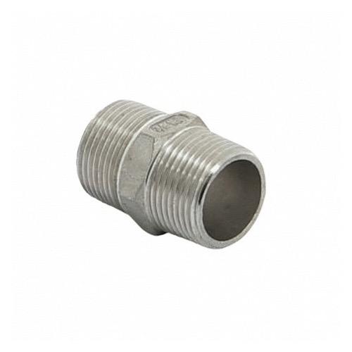 Male End Plug Nipple AISI 316 Stainless Steel