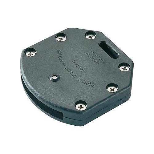 Large Batten Pocket End Black,8mm x 50mm