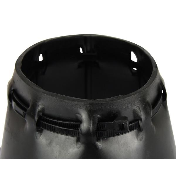 Adjustable Black Steering Grommet - 155mm Dia. x 90mm Height