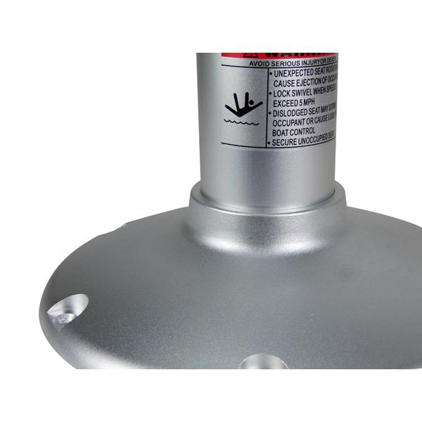 Air Ride Pedestal - Swivel/Slide - Height: 500-600mm - Heavy-Duty