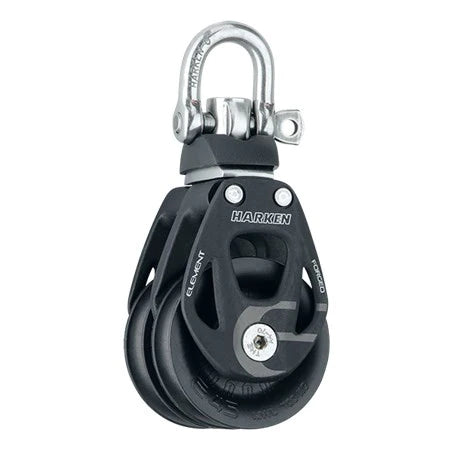 45mm Aluminum Element Double Block - Swivel