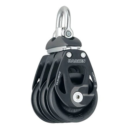 45mm Aluminum Element Triple Block - Swivel