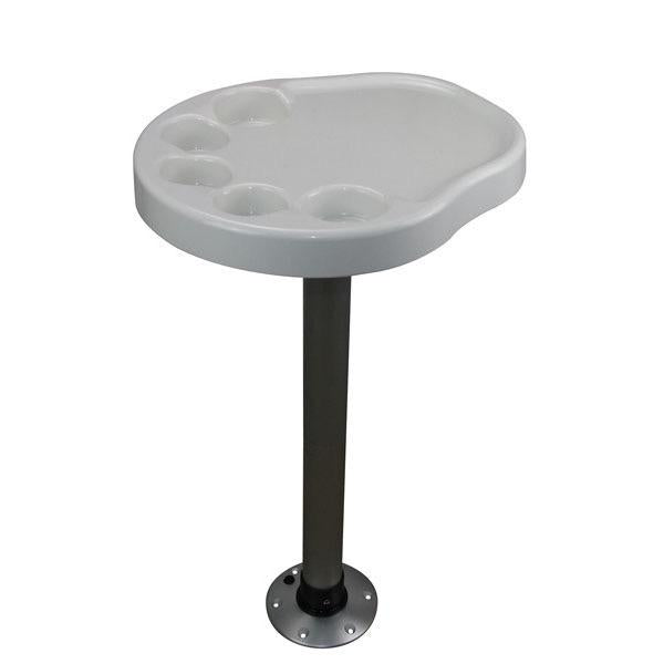 Palm Table Top Package Includes Table, Ped and Base