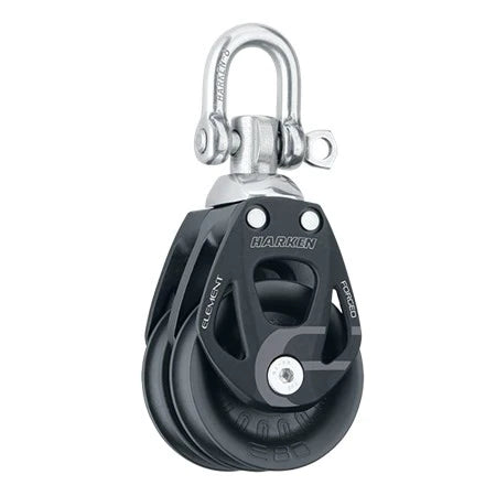 80mm Aluminum Element Double Block - Swivel