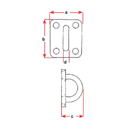 Pad Eye - Stainless Steel