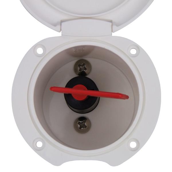 12/24V Round Battery Box with Switch Kit