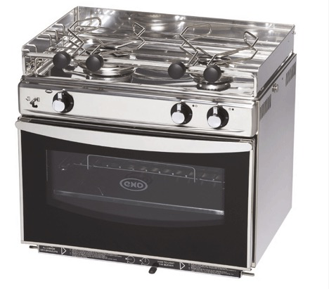 2 Burner Open Sea - Enamelled Oven 1413 (With Grill)