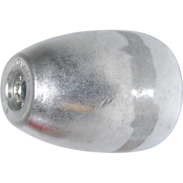 Zinc Propeller Anode with Bronze Insert