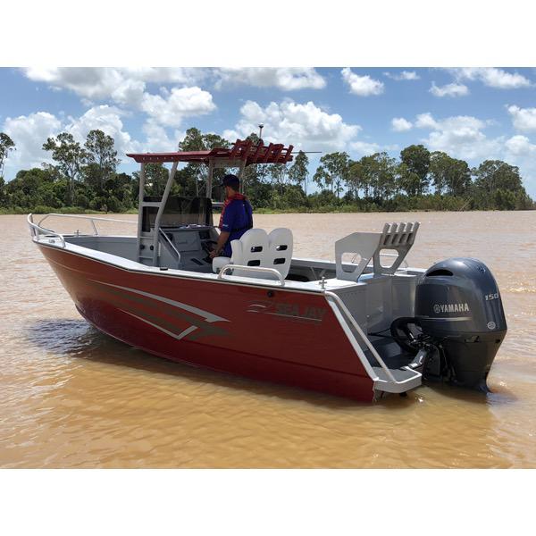 Double Cruiser Series Seat - White/Black