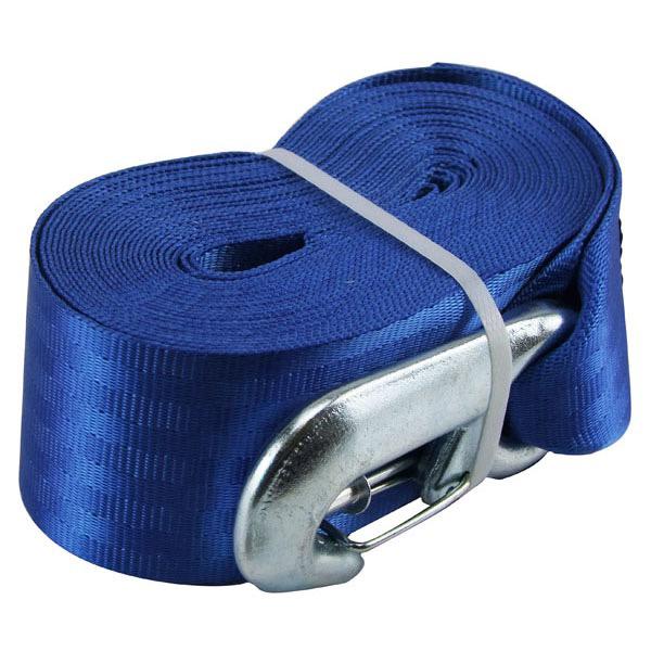50mm x 6m Winch Webbing with Snap Hook