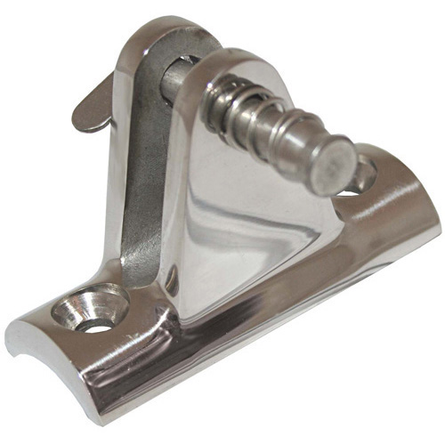 Canopy Fittings - Concave Rail Mounts - 316 Stainless Steel - Quick Release Toggle - Concave Base