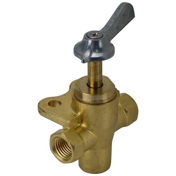 3 Way Fuel Valve 1/4" NPT (F)