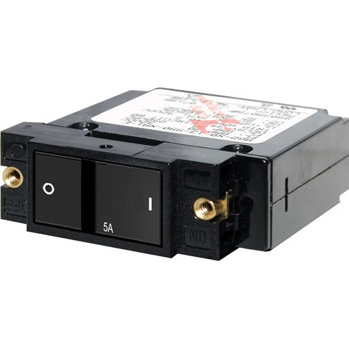 A-Series Flat Rocker Circuit Breaker - Single Pole
