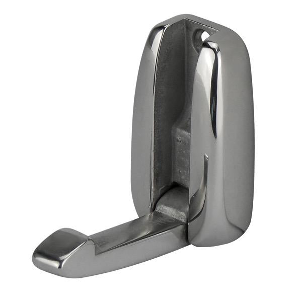 Stainless Steel Folding Coat Hook - 30 x 50mm