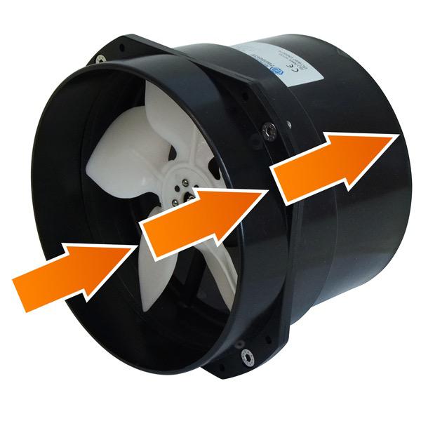 Blower Inline Short Type - Matro - 750mc/h