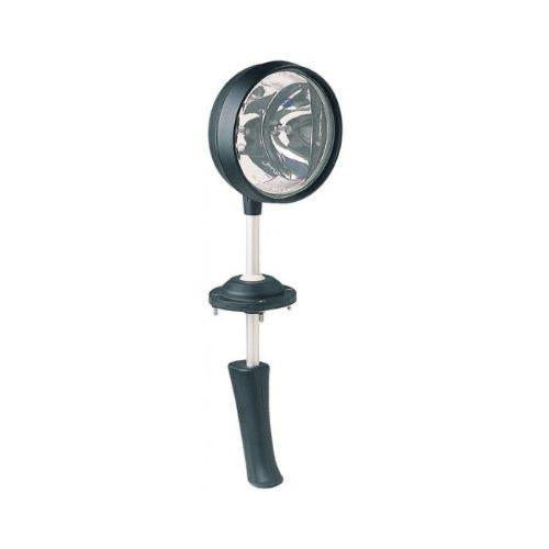 Powerful Twin Beam Fixed Mount Search Light - 12V Black Housing