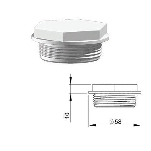 Tank Adapter Plug - 1 1/2" BSP