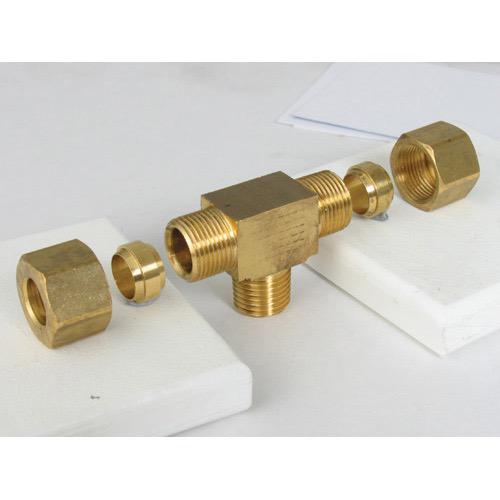 Tee Fitting - Brass