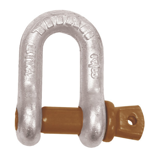 Tested 'D' Shackle - Galvanised