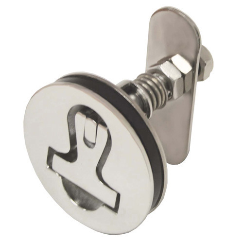 Hatch Latch - Round - Stainless Steel