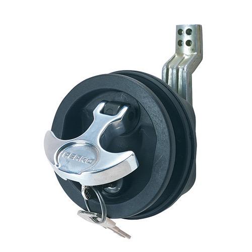 T Handle Flush Catch - Out Dia: 75mm