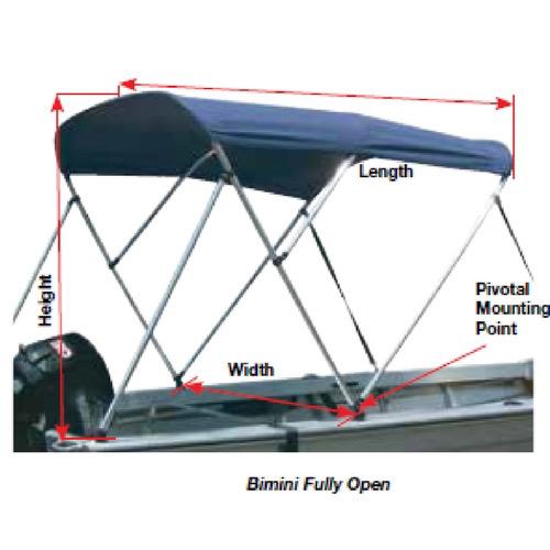 Premium Quality - 4 Bow Bimini