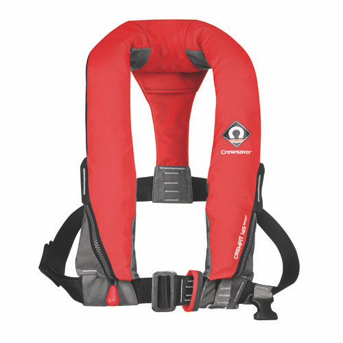 Crewfit 165N Sport Lifejacket - Manual - Harness (Aus) - Fiery Red