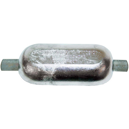 Zinc Oval Anode With Strap