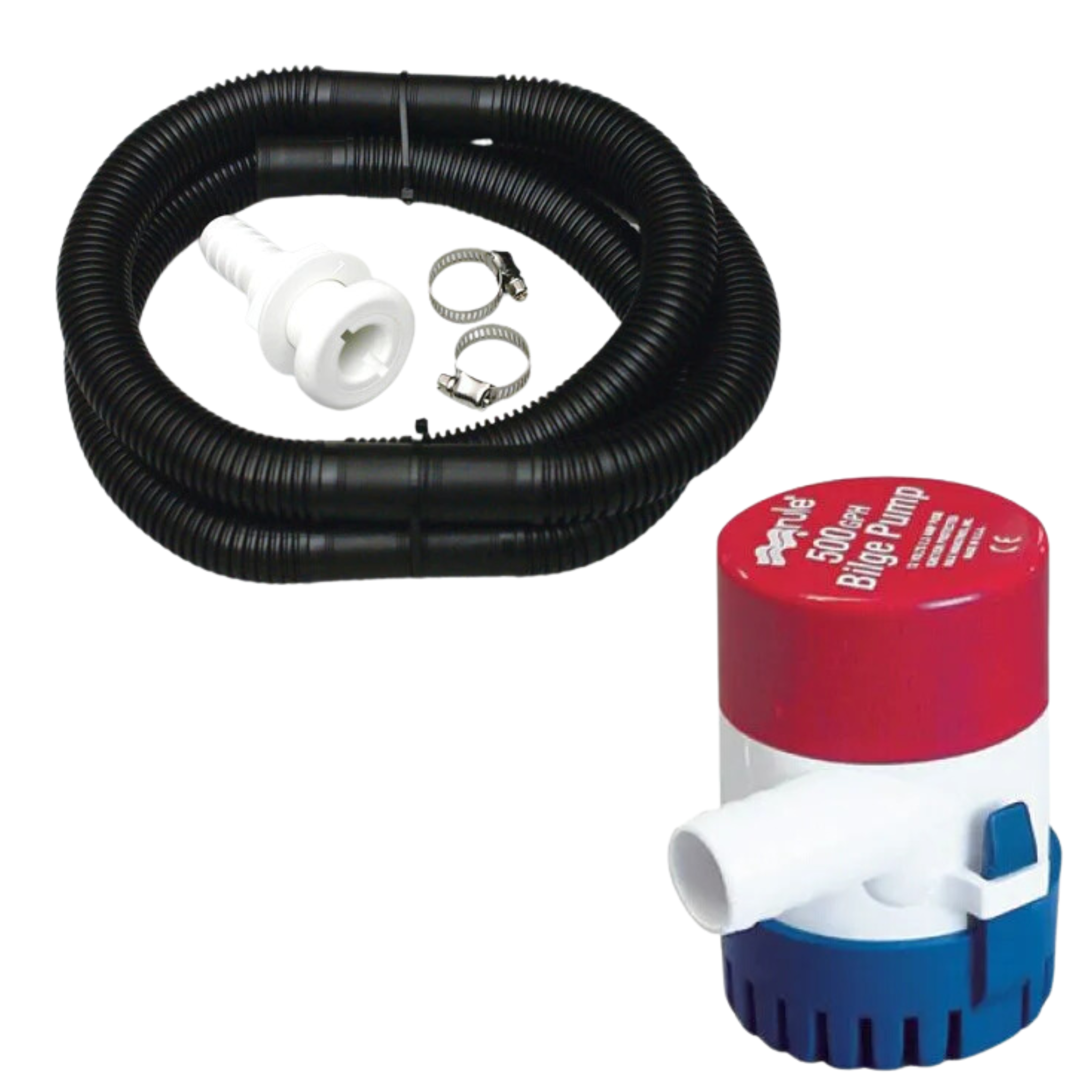 Rule - Rule 500GPH + Hose Kit 20mm