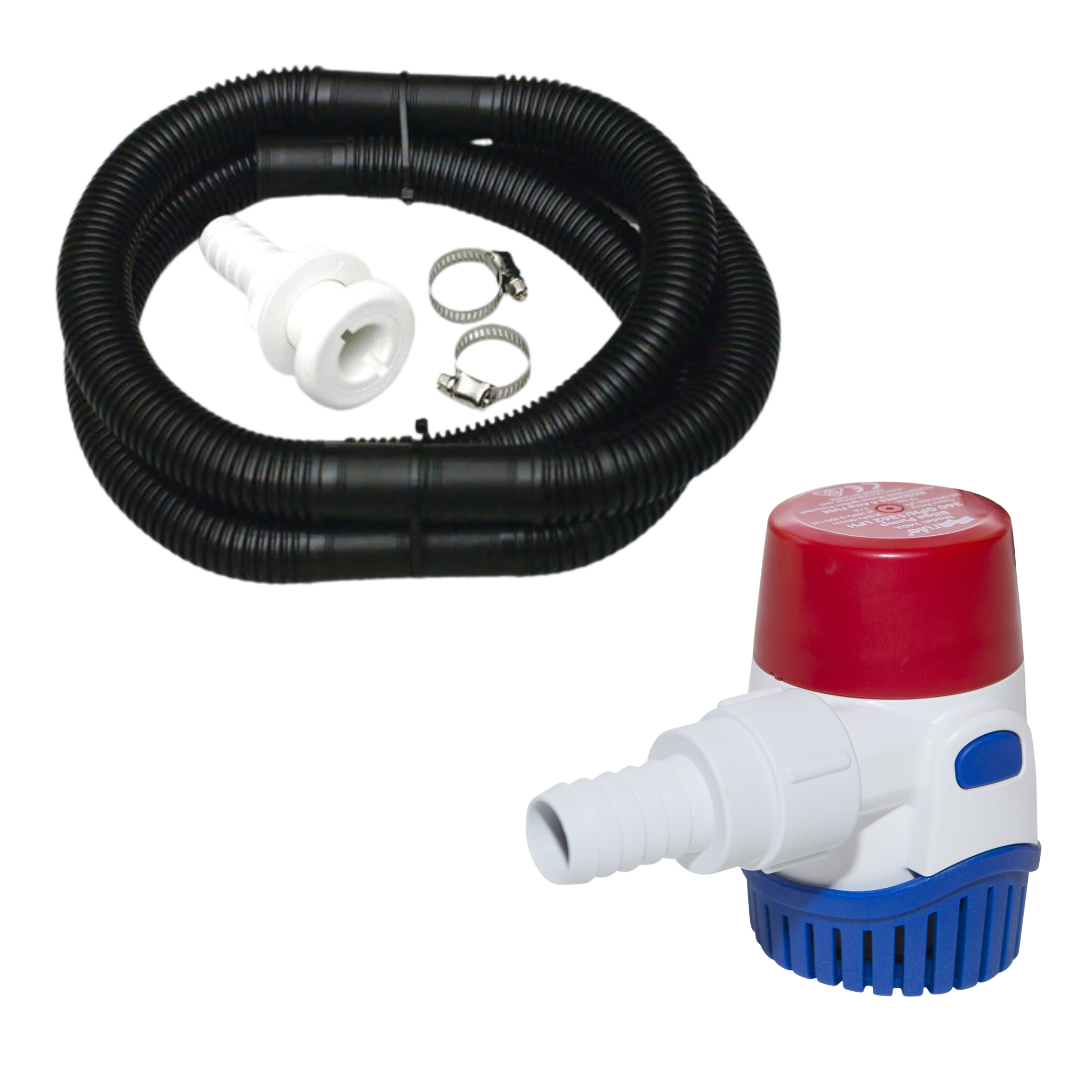 Rule - Rule 1100GPH + Hose Kit 20mm