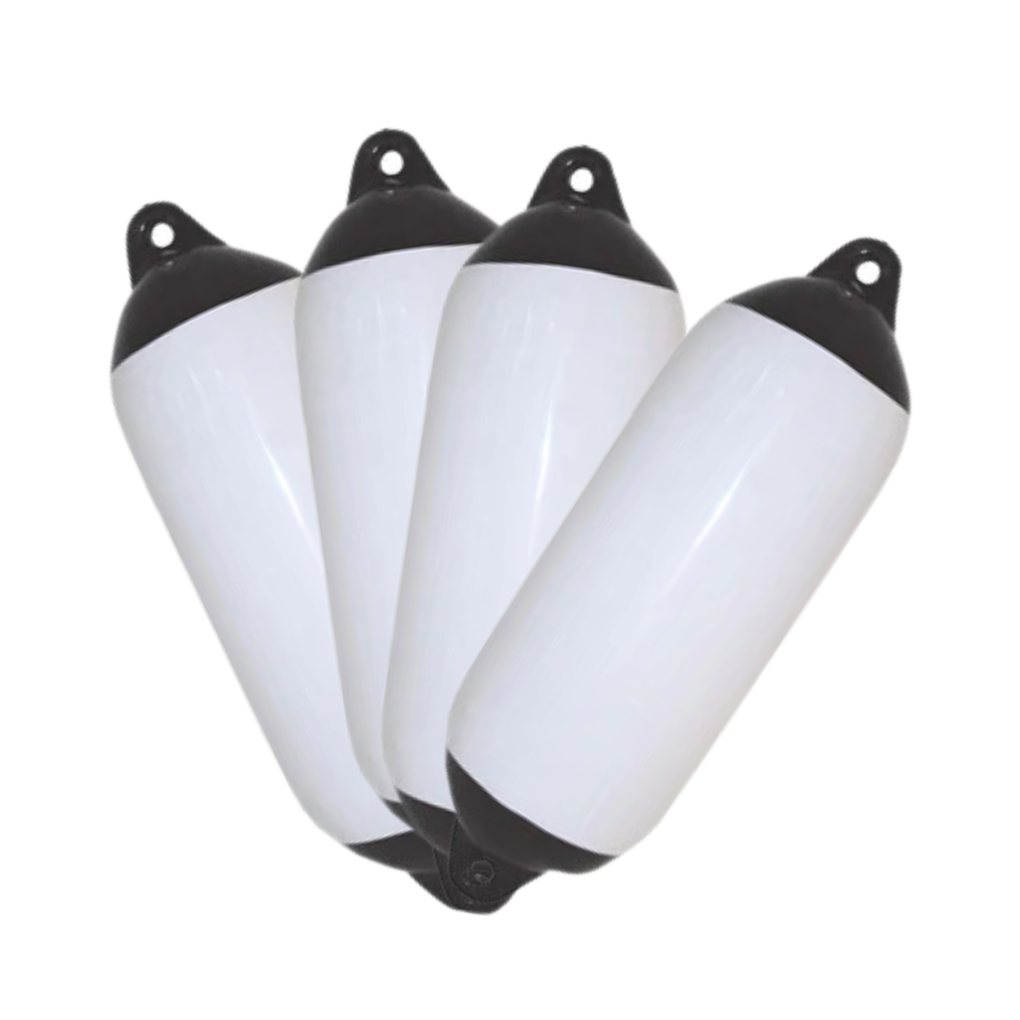 Majoni - (4 Pack) Fender 450 x 150 Black/White