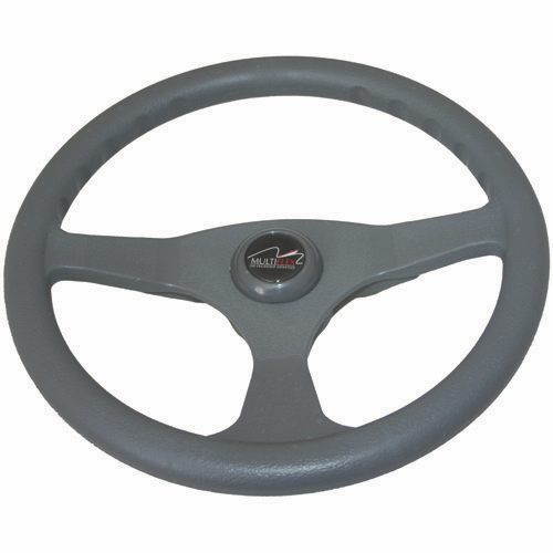 Sports Alpha 3 Spoke Steering Wheel Grey