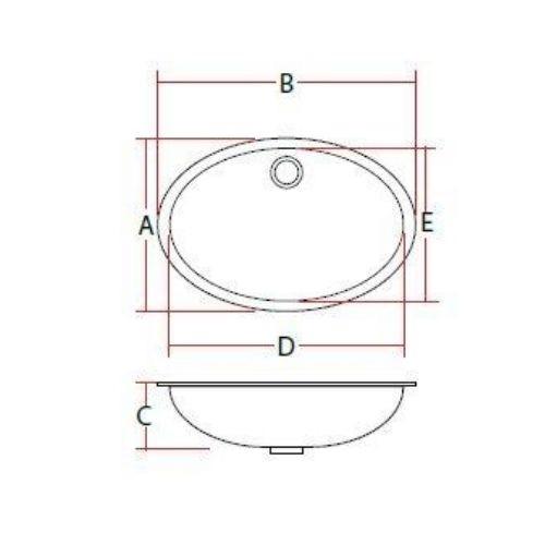 Oval Stainless Steel Sink w/ Lid & Tap