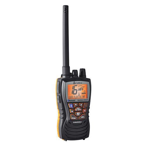 Cobra Marine Handheld VHF Radio - 5w Bloating w/ Bluetooth