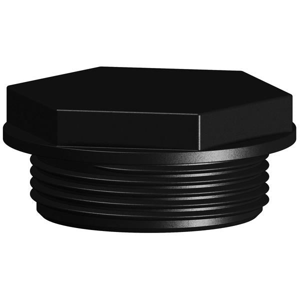 1-1/2" BSP (M) Black Aquavalve Plug