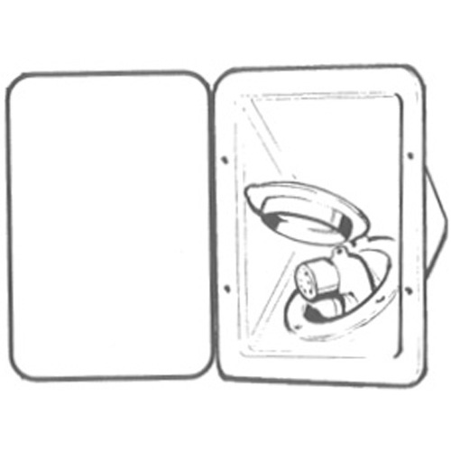 Recessed Box With Door - 200mm x 165mm