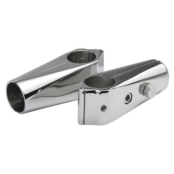 Stainless Steel Rail Clamp Socket - Suits 25mm Tube Dia.