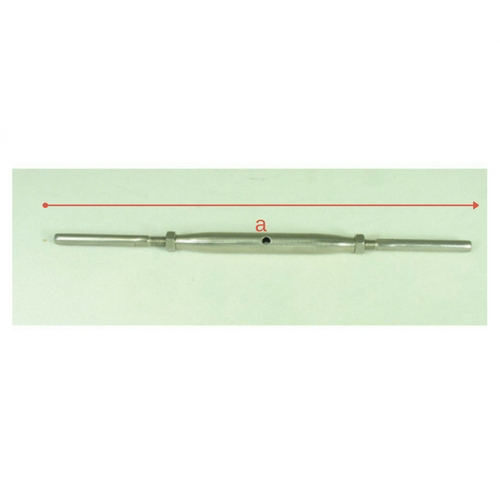 Closed Body Turnbuckle - Stainless Steel Swage and Swage - Wire Dia: 1/8"