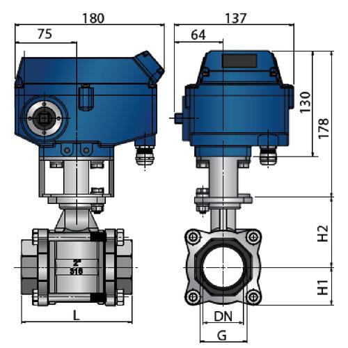 Motorized Ball Valve