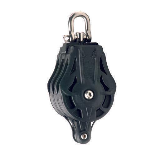 Plain Bearing Triple Block Sheave Dia 35mm - Swivel Head w/ Becket