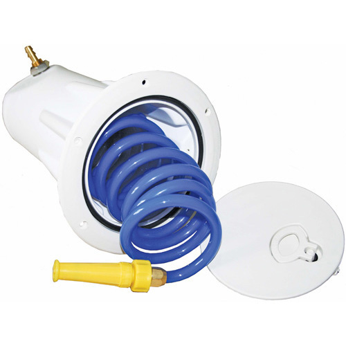 HoseCoil Washdown Hose System - Flush Mount